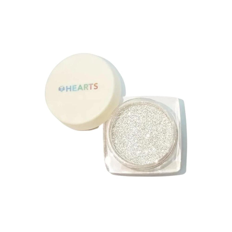 Loose Powder with Glitter Shimmer Finish Shade 01 Hearts 10g