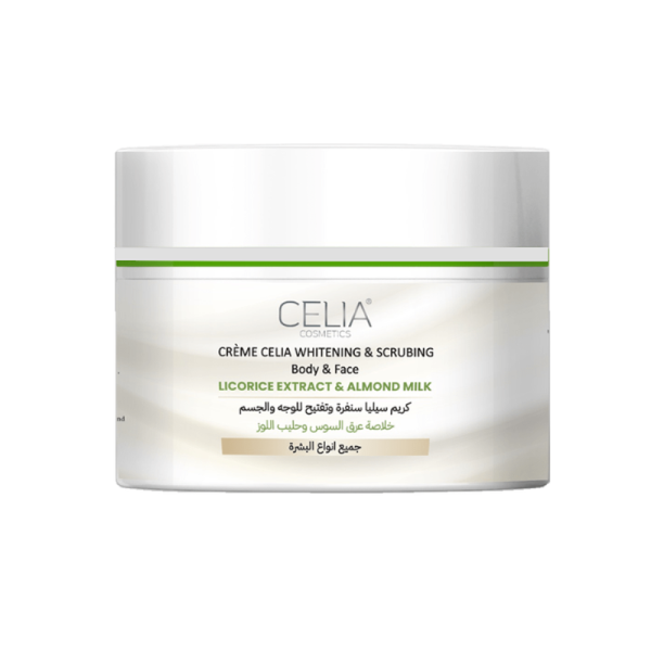 Celia Exfoliating Cream - Licorice, Almond Milk