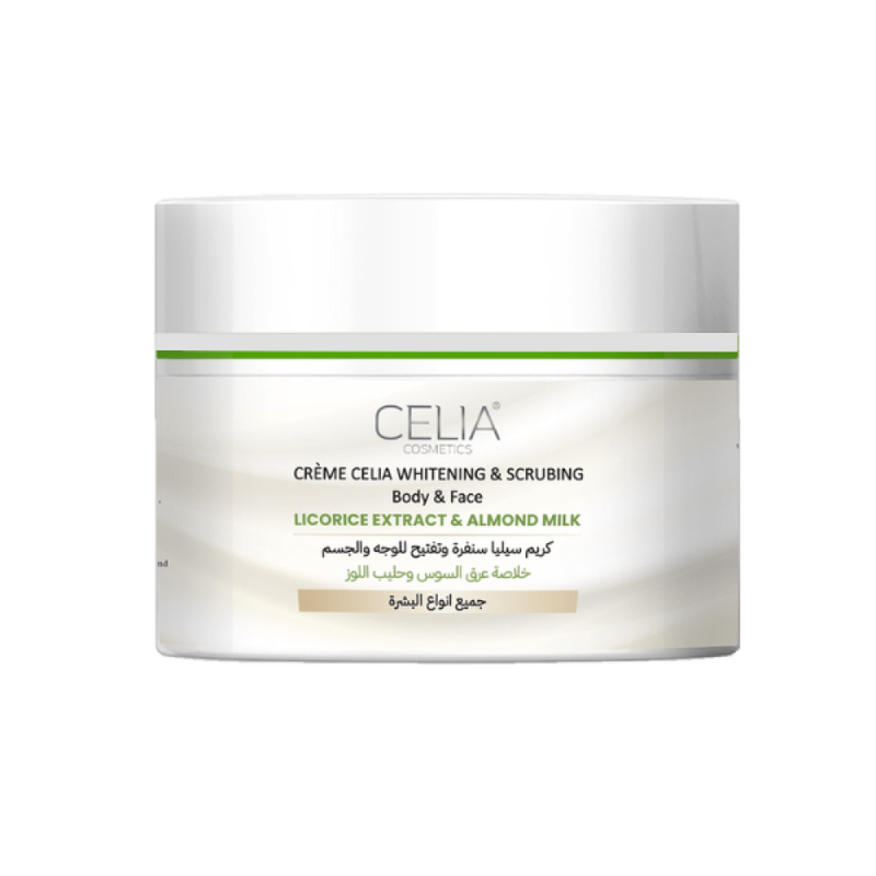 Celia Exfoliating Cream - Licorice, Almond Milk