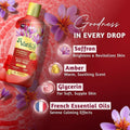 Best Smelling Body Wash Saffron Enchantment Vatika 500ml