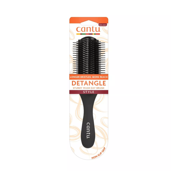 Cantu Detangling Brush For Thick Curly Hair Non-Slip Handle