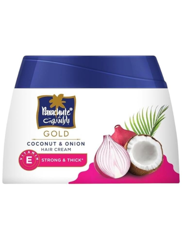 Parachute Gold Coconut & Onion Hair Cream for Stronger Hair - 140ml
