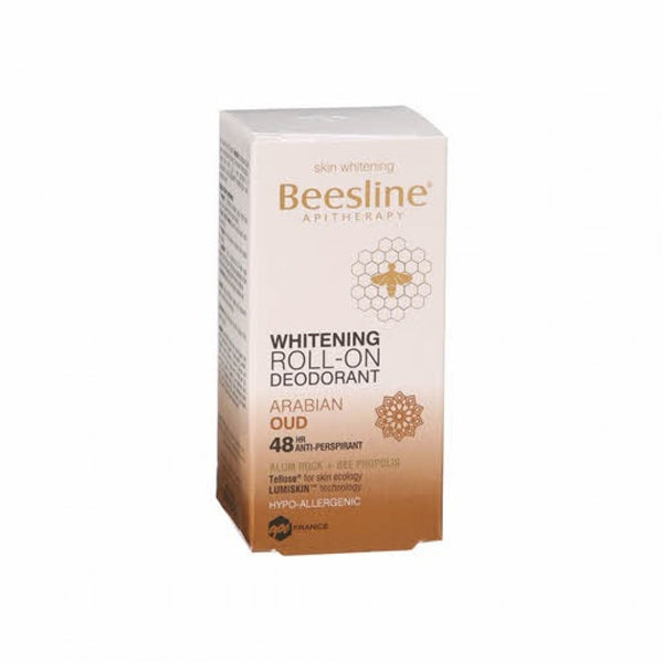 Beesline Brightening Roll-On Deodorant, Arabian Oud, 50ml