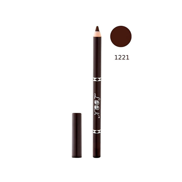 Look 1221 Eyeliner Pencil, Warm Brown, Precise Definition, Long-Lasting