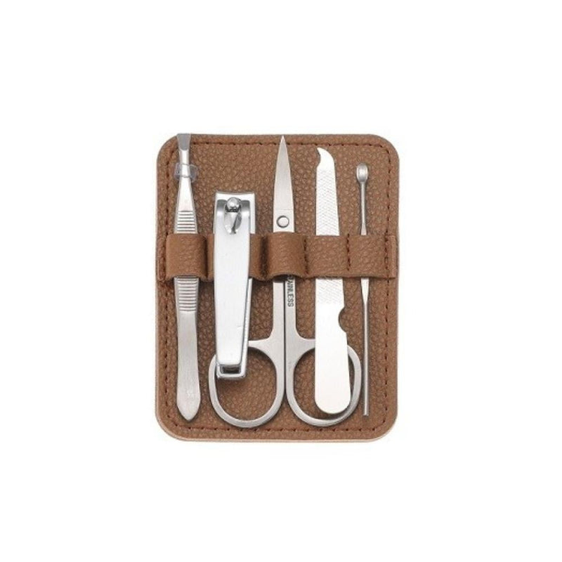 Nail Care Kit 5-Piece Stainless Steel Manicure Set Attention Care ATT-055
