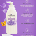 Enchanteur Fragranced Body Lotion, Aloe Vera and Olive Oil, 750ml