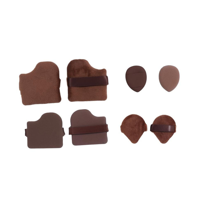 Ruby Face Makeup Sponge Set - 8 Pieces - Powder Puffs
