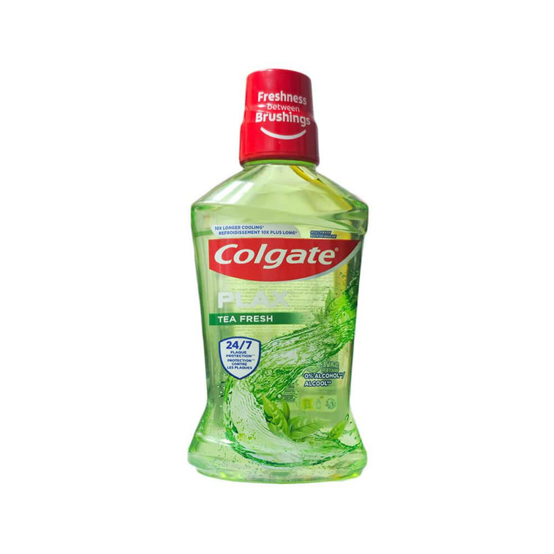 Refreshing Tea Mouthwash Colgate Plax 500ml