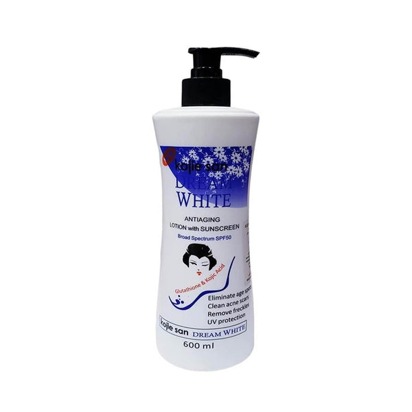 Brightening Body Lotion with SPF 50 and Kojic Acid - Kojie San 600ml