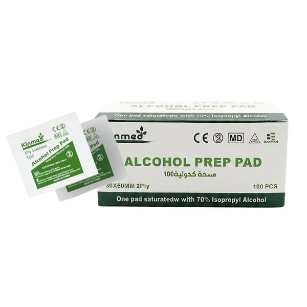 Cotton Swabs For Ears 70% Isopropyl Alcohol Infused Kenamed 100 Pieces