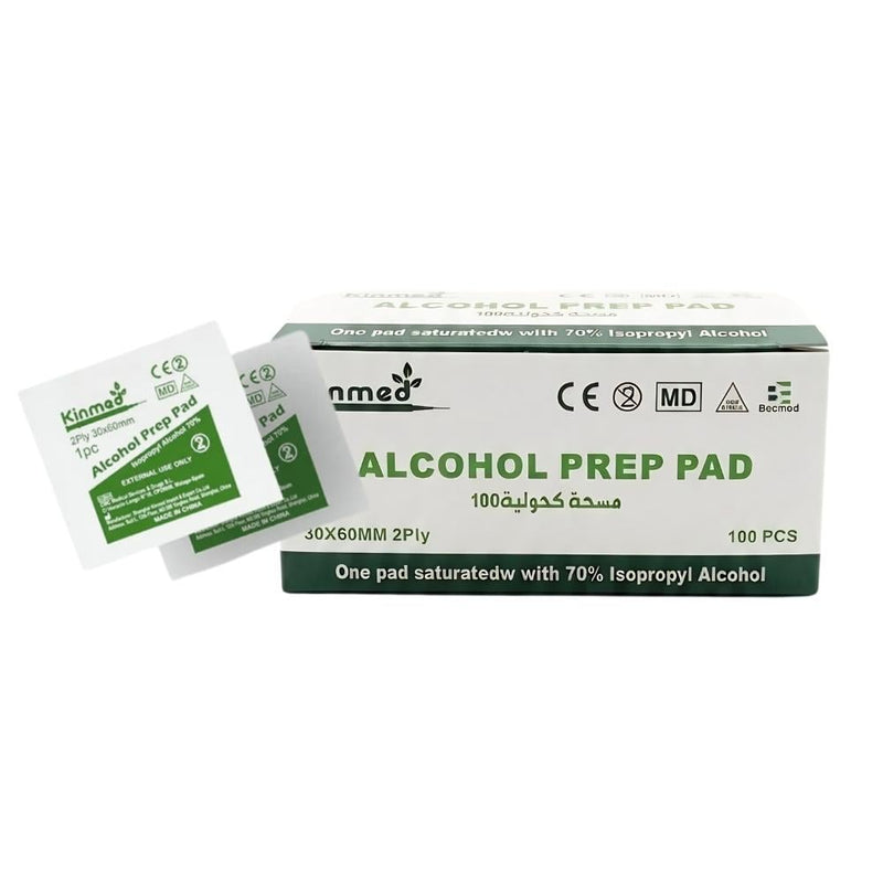 Cotton Swabs For Ears 70% Isopropyl Alcohol Infused Kenamed 100 Pieces