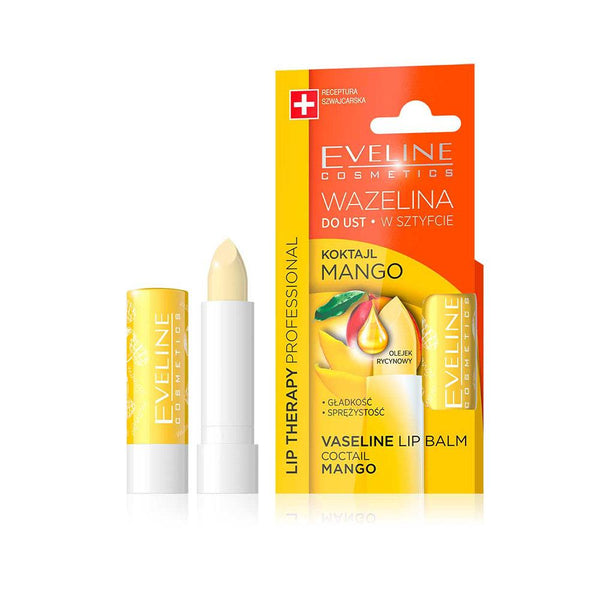 Vaseline Lip Balm Mango Hydrating Eveline Cosmetics 10ml