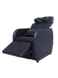 Salon System Professional Hair Washing Chair Black Ceramic Basin