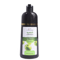 CosmArabia Argan Oil Hair Color Shampoo - Black, 5-Minute Application, 400 ml