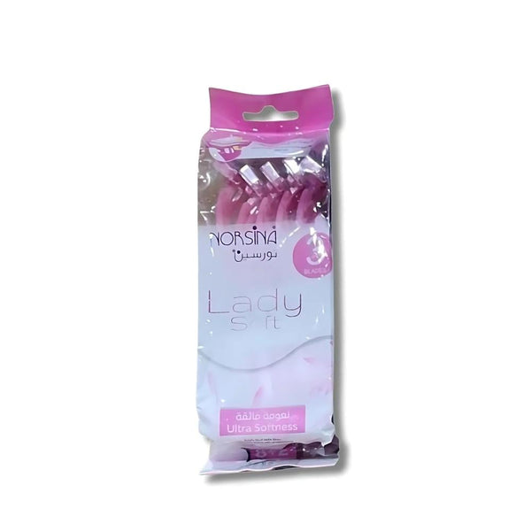 Norsina Lady Soft 3-Blade Women's Razors 10 Count
