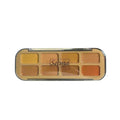 Seema Cosmetics Concealer and Contour Palette, 8 Shades, Full Coverage