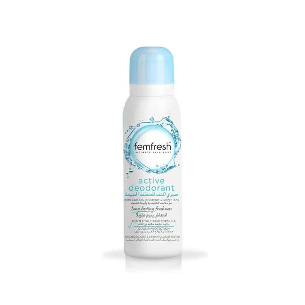 Intimate Deodorant Spray for Men Refreshing Maximum Care Femfresh 125ml