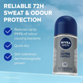 Nivea Men Silver Protect Antiperspirant Roll-On Deodorant 50ml