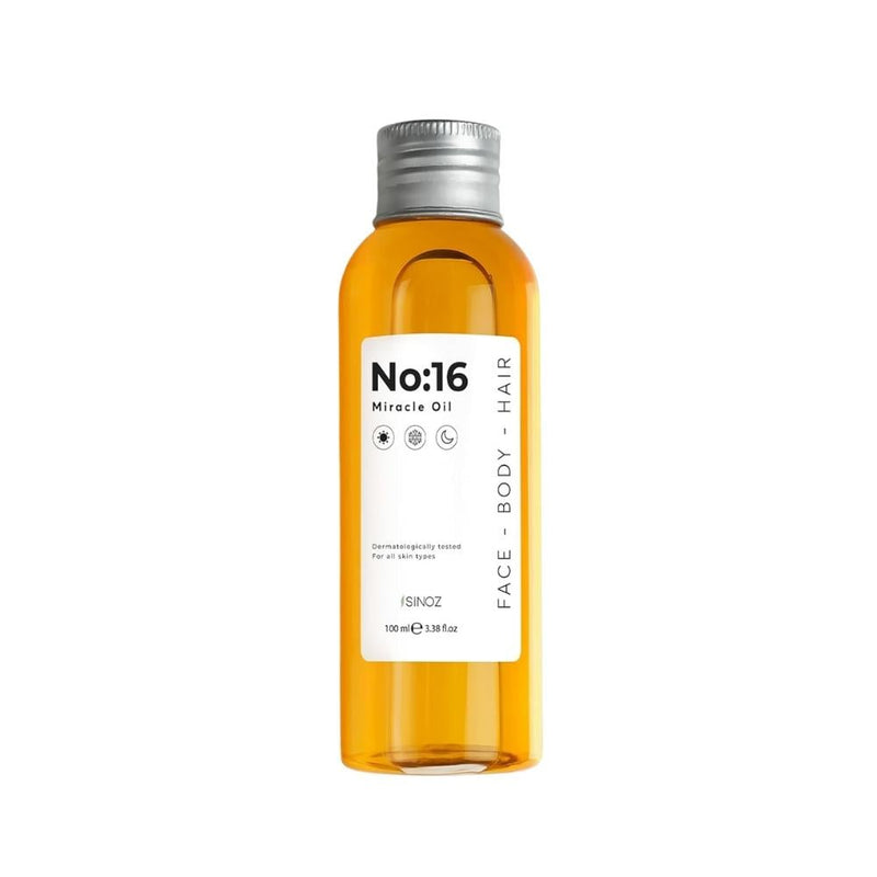 Sinoz Intensive Care Oil with 16 Natural Oils for Face, Body & Hair, 100ml