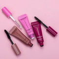 Bolver Eyebrow and Eyelash Makeup Set, 3-Piece Mini Kit with Waterproof Mascara & Brow Gel