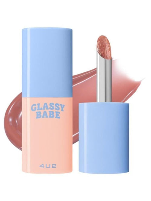 4U2 Glassy Babe Lip Gloss 4g | 01 Tropic Glow