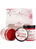 Garden Olean Tropical Scent Foot Care Kit - Argan Oil, Allantoin - 2 x 250ml