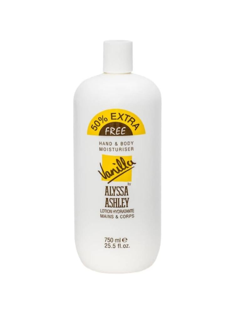 Alyssa Ashley Vanilla Hand and Body Lotion - 750ml