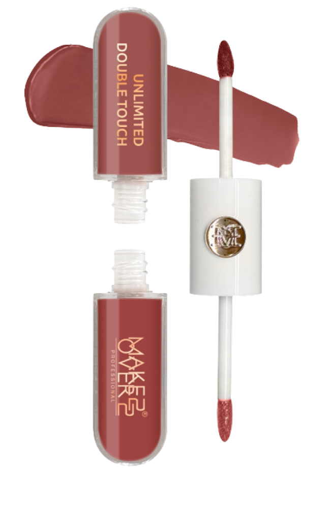 Unlimited Double Touch Lipgloss 02 Long Lasting Matte Finish Make Over22 6ml