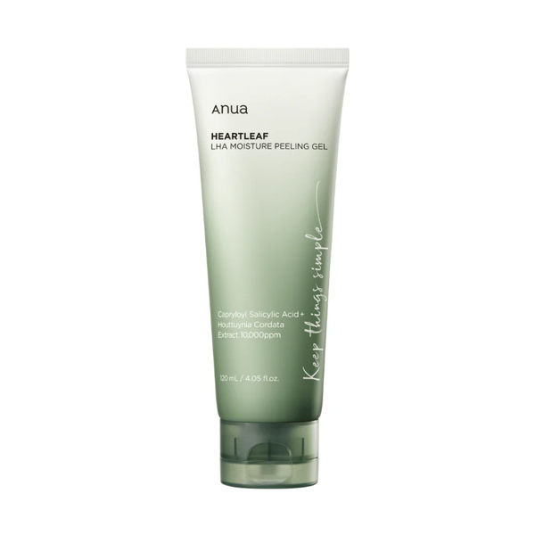 Anua Heart Leaf Hydrating Exfoliating Gel for Dead Skin Cell Removal, 120ml