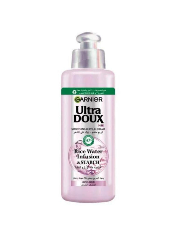 Garnier Ultra Doux Rice Water Shampoo and Conditioner - Starch Extract, 200ml
