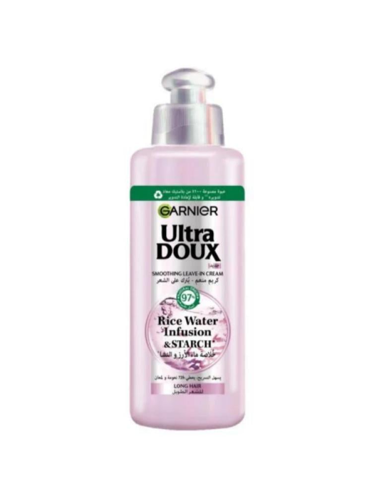 Garnier Ultra Doux Rice Water Shampoo and Conditioner - Starch Extract, 200ml