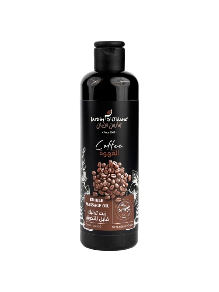 Jardin Oleane Coffee Flavored Edible Massage Oil, 250ml
