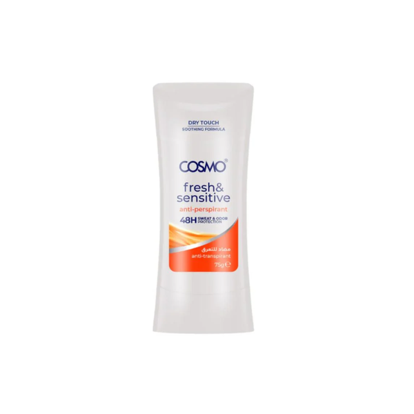 Cosmo Antiperspirant Deodorant for Sensitive Skin with Vitamin E, 75g