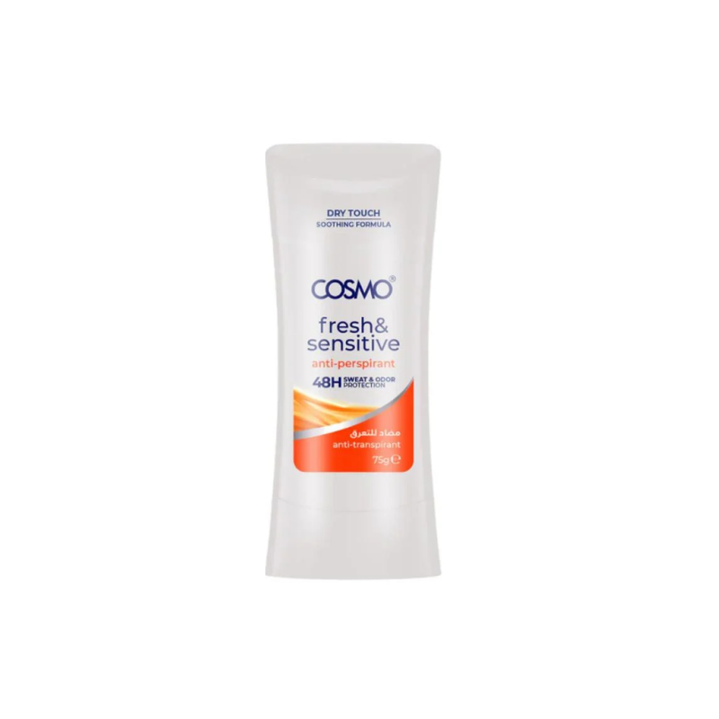 Cosmo Antiperspirant Deodorant for Sensitive Skin with Vitamin E, 75g