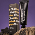 Unpa Cha Cha Charcoal Toothpaste, Fluoride-Free Whitening, 100g