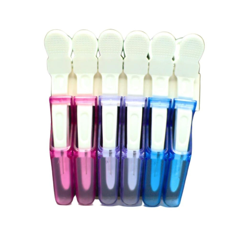 Maxdona Pastel Colorful Hair Clips, Strong Hold, 6 Piece Set