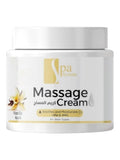 Spa System Vanilla Smoothing Moisturizing Massage Cream - 500ml
