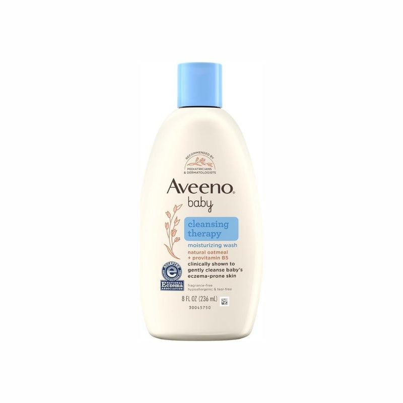 Aveeno Baby Cleansing Therapy Moisturizing Wash with Colloidal Oat, 236ml