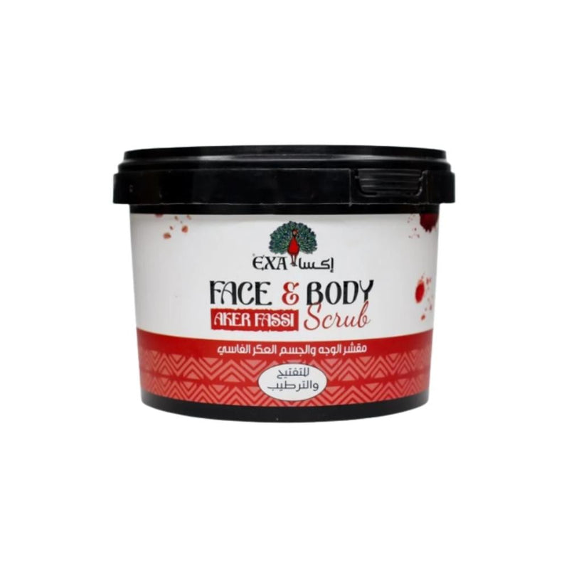 Exa Aker Fassi Face and Body Scrub, Exfoliating, 400g