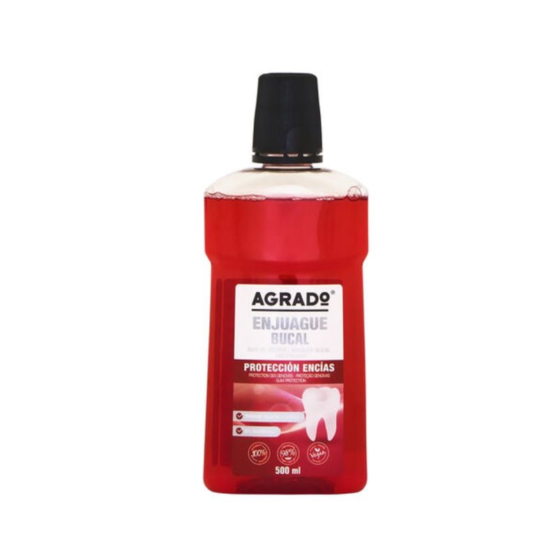 Agrado Gum Protection Antibacterial Mouthwash 500ml