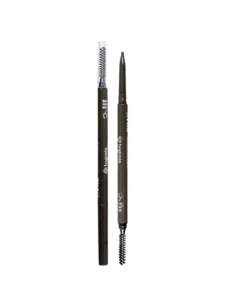Bogenia Micro Slim Eyebrow Pencil BG504-004 Braun Waterproof
