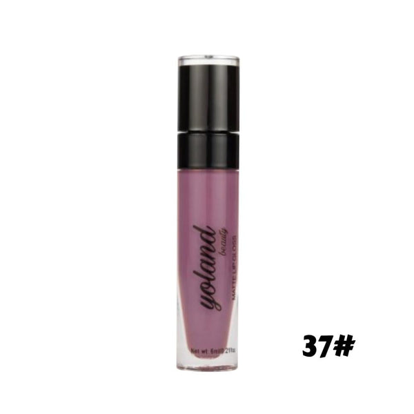 Yolande Beauty Liquid Lipstick Oil-Based Formula 6ml Shade 37