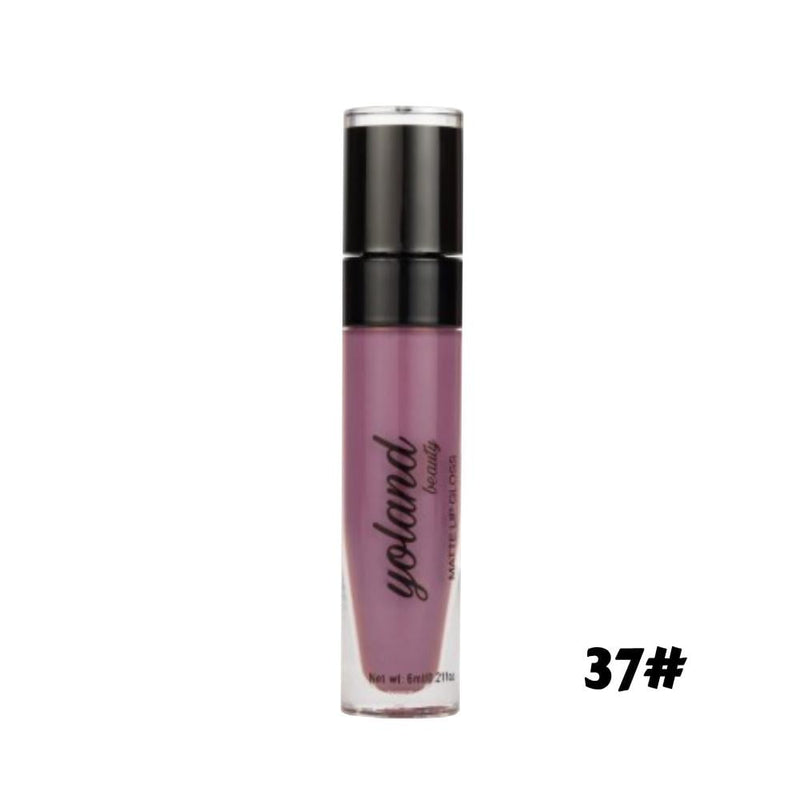 Yolande Beauty Liquid Lipstick Oil-Based Formula 6ml Shade 37
