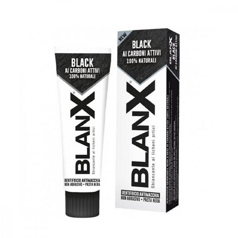 Blanx Charcoal Whitening Toothpaste Activated Carbon Fluoride 75ml