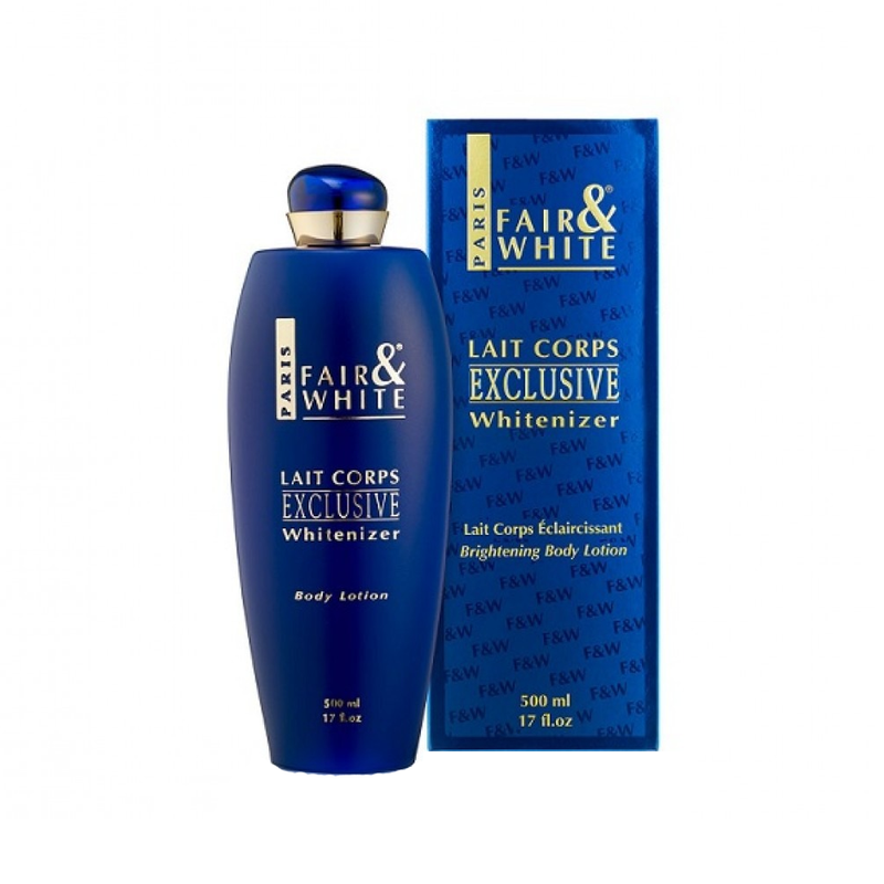 Fair and White Exclusive Body Lotion for Moisturizing and Brightening Skin, 500ml