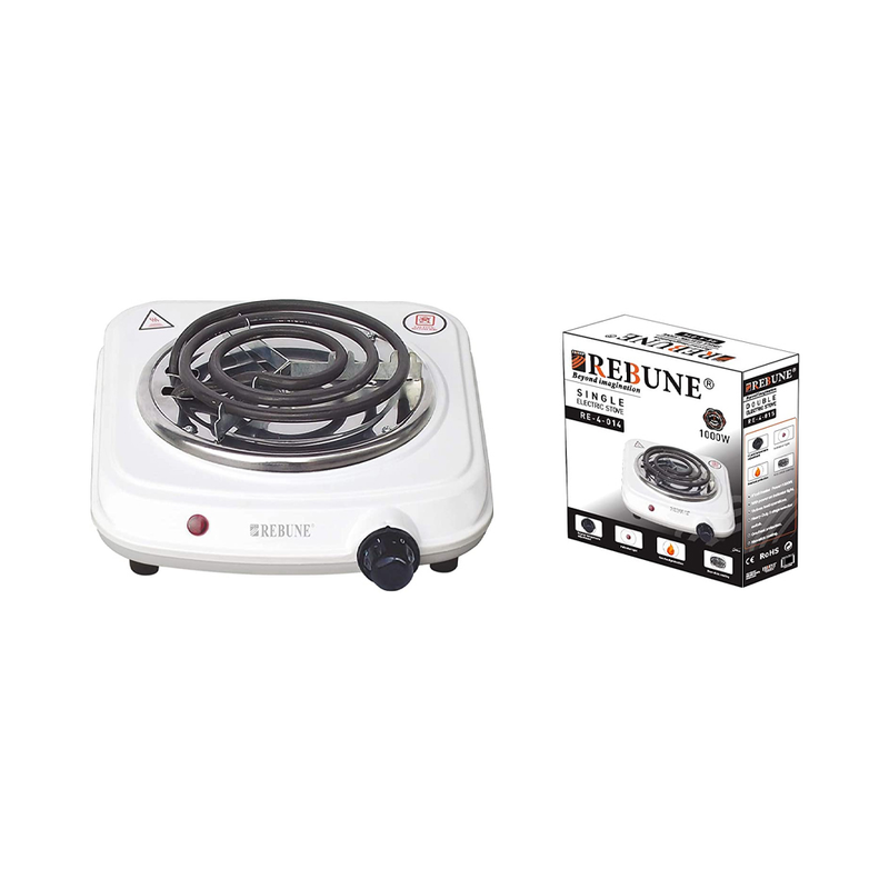 Rebune Ribbon Electric Heater 1000W, 5 Temperature Levels, RE-4-014