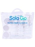 Solo Go Travel Bottle Set - 7 Pieces for Convenient Travel