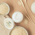 Hydrating Face Mask for Dry Skin Rice Smoothing Wash Off Skin Food 120g