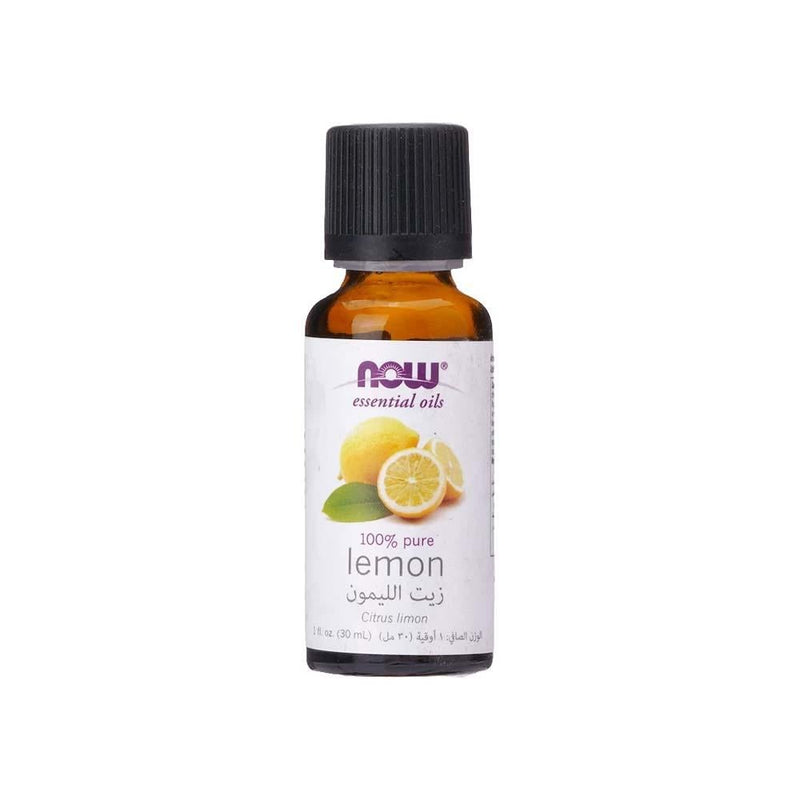 Essential Oil for Oily Skin Lemon Astringent Now Foods 30ml