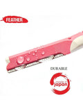 Feather Piany Razor Facial Hair Removal for Sensitive Skin 3pcs